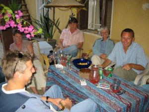 James and friends