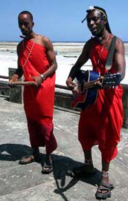 Singing Masaai Warrior