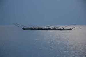 Stillness on Lake Kivu