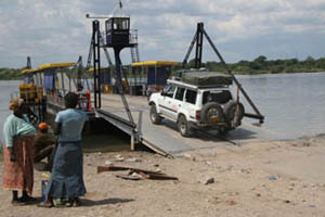 Crossing the Zambezi River