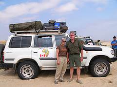 Tom and Janet Happy Overlanders